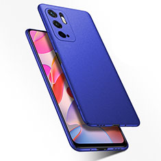 Custodia Plastica Rigida Cover Opaca YK1 per Xiaomi Redmi Note 10T 5G Blu