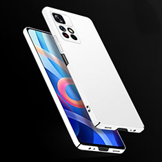 Custodia Plastica Rigida Cover Opaca YK1 per Xiaomi Redmi Note 11 5G Bianco