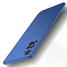 Custodia Plastica Rigida Cover Opaca YK1 per Xiaomi Redmi Note 11 Pro+ Plus 5G Blu