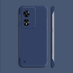 Custodia Plastica Rigida Cover Opaca YK2 per Oppo A1 5G Blu