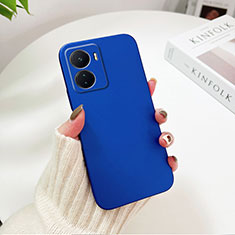 Custodia Plastica Rigida Cover Opaca YK2 per Realme V23i 5G Blu