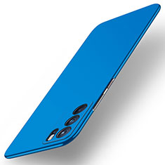 Custodia Plastica Rigida Cover Opaca YK3 per Oppo Reno6 Pro 5G India Blu