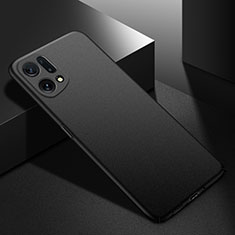 Custodia Plastica Rigida Cover Opaca YK4 per Oppo Find X5 Pro 5G Nero