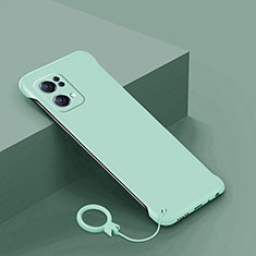 Custodia Plastica Rigida Cover Opaca YK4 per Oppo Reno7 Pro 5G Verde Pastello