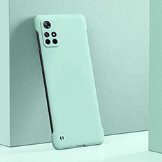 Custodia Plastica Rigida Cover Opaca YK4 per Xiaomi Poco X4 NFC Ciano