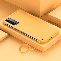 Custodia Plastica Rigida Cover Opaca YK4 per Xiaomi Redmi 9 Power Giallo