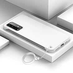 Custodia Plastica Rigida Cover Opaca YK4 per Xiaomi Redmi 9T 4G Bianco