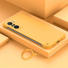 Custodia Plastica Rigida Cover Opaca YK4 per Xiaomi Redmi K40 Pro+ Plus 5G Giallo