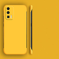 Custodia Plastica Rigida Cover Opaca YK4 per Xiaomi Redmi K60 5G Giallo