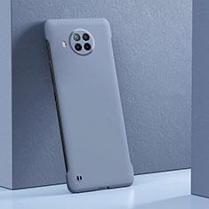 Custodia Plastica Rigida Cover Opaca YK5 per Xiaomi Mi 10i 5G Grigio Lavanda