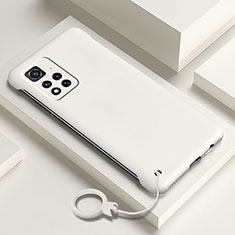 Custodia Plastica Rigida Cover Opaca YK5 per Xiaomi Mi 11i 5G (2022) Bianco