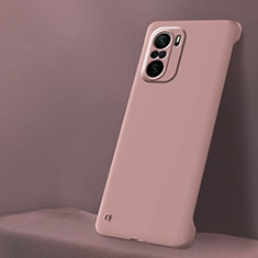 Custodia Plastica Rigida Cover Opaca YK5 per Xiaomi Redmi K40 5G Oro Rosa