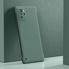 Custodia Plastica Rigida Cover Opaca YK5 per Xiaomi Redmi Note 10 Pro 5G Verde