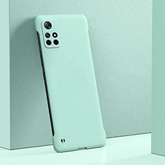 Custodia Plastica Rigida Cover Opaca YK5 per Xiaomi Redmi Note 11 5G Ciano