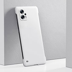 Custodia Plastica Rigida Cover Opaca YK5 per Xiaomi Redmi Note 11T Pro 5G Bianco