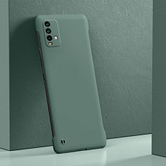 Custodia Plastica Rigida Cover Opaca YK5 per Xiaomi Redmi Note 9 4G Verde