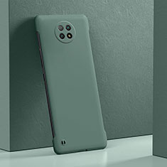 Custodia Plastica Rigida Cover Opaca YK5 per Xiaomi Redmi Note 9 5G Verde