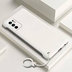 Custodia Plastica Rigida Cover Opaca YK6 per Xiaomi POCO M3 Pro 5G Bianco