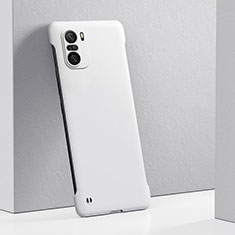 Custodia Plastica Rigida Cover Opaca YK6 per Xiaomi Redmi K40 Pro+ Plus 5G Bianco