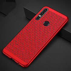 Custodia Plastica Rigida Cover Perforato P01 per Huawei Nova 4e Rosso