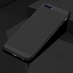 Custodia Plastica Rigida Cover Perforato per Huawei Honor 7A Nero