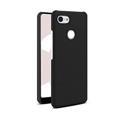 Custodia Plastica Rigida Cover Sabbie Mobili Q01 per Google Pixel 3 Nero