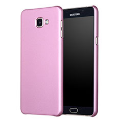 Custodia Plastica Rigida Opaca M01 per Samsung Galaxy A3 (2017) SM-A320F Oro Rosa