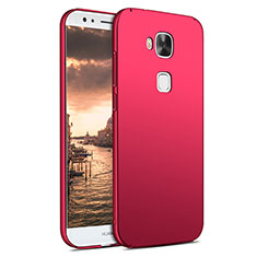 Custodia Plastica Rigida Opaca M02 per Huawei G7 Plus Rosso