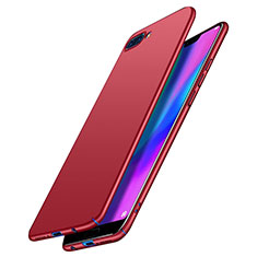 Custodia Plastica Rigida Opaca M02 per Huawei Honor 10 Rosso