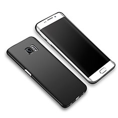Custodia Plastica Rigida Opaca M03 per Samsung Galaxy S6 Edge+ Plus SM-G928F Nero