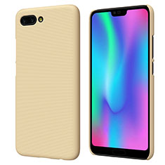 Custodia Plastica Rigida Opaca M05 per Huawei Honor 10 Oro