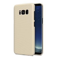 Custodia Plastica Rigida Opaca P01 per Samsung Galaxy S8 Oro