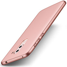 Custodia Plastica Rigida Opaca per Huawei Mate 9 Lite Oro Rosa