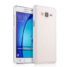 Custodia Plastica Rigida Opaca per Samsung Galaxy On7 G600FY Bianco