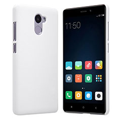 Custodia Plastica Rigida Perforato per Xiaomi Redmi 4 Standard Edition Bianco