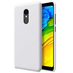 Custodia Plastica Rigida Perforato per Xiaomi Redmi 5 Bianco