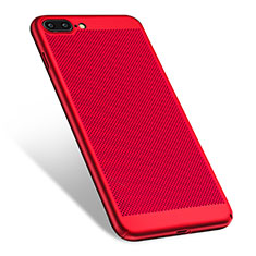 Custodia Plastica Rigida Perforato W01 per Apple iPhone 8 Plus Rosso