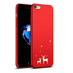 Custodia Plastica Rigida Renna per Apple iPhone 6S Rosso