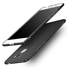 Custodia Plastica Rigida Sabbie Mobili per Huawei Enjoy 7 Plus Nero
