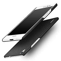 Custodia Plastica Rigida Sabbie Mobili per Huawei P7 Dual SIM Nero