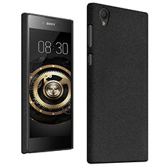 Custodia Plastica Rigida Sabbie Mobili per Sony Xperia L1 Nero