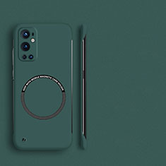 Custodia Plastica Rigida Senza Cornice Cover Opaca con Mag-Safe Magnetic per OnePlus 9 Pro 5G Verde