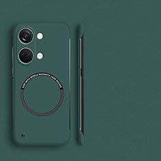 Custodia Plastica Rigida Senza Cornice Cover Opaca con Mag-Safe Magnetic per OnePlus Ace 2V 5G Verde