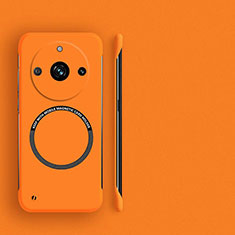 Custodia Plastica Rigida Senza Cornice Cover Opaca con Mag-Safe Magnetic S02 per Realme Narzo 60 5G Arancione