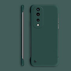 Custodia Plastica Rigida Senza Cornice Cover Opaca P01 per Huawei Honor 70 Pro+ Plus 5G Verde Notte