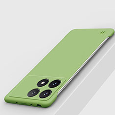 Custodia Plastica Rigida Senza Cornice Cover Opaca P01 per Xiaomi Redmi K70 5G Verde Pastello