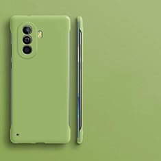 Custodia Plastica Rigida Senza Cornice Cover Opaca per Huawei Enjoy 50 Verde Pastello