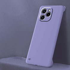 Custodia Plastica Rigida Senza Cornice Cover Opaca per Huawei Honor 60 SE 5G Viola