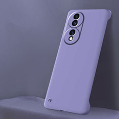 Custodia Plastica Rigida Senza Cornice Cover Opaca per Huawei Honor 70 5G Viola