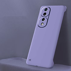 Custodia Plastica Rigida Senza Cornice Cover Opaca per Huawei Honor 70 Pro 5G Viola